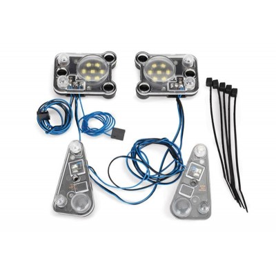 Traxxas TRX4 Kit Fari Led Anteriori e Posteriori richiesto Alimentatore 8028