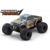 Kyosho Monster Tracker Orange 1 /10 Electric EP 2WD Monster Truck Readyset