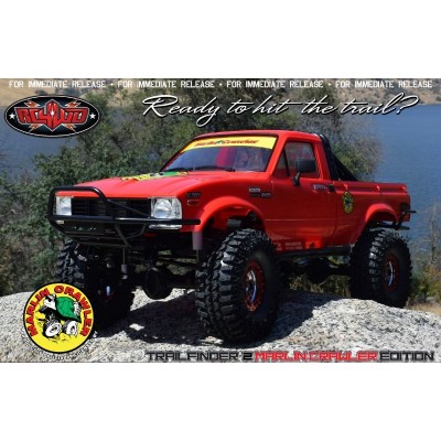 Rc4wd Trail Finder 2 Scaler 1 /10 RTR w Mojave II Body Marlin Crawler