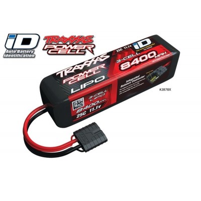 Battery Traxxas ID Lipo 3S 11.1V 8400 Mah 25C