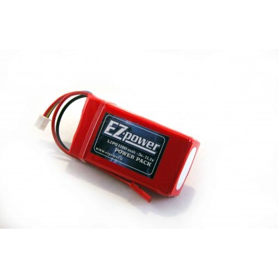 LIPO 3 CELLS 1100 MAH - 25C 11,1V BATTERY