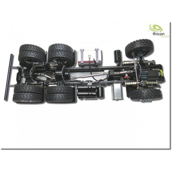 Metall Antirutsch Platte Für 1/14 TAMIYA 56325 Auto RC Traktor DIY LKW