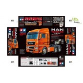 Camion 1 /14 RC LKW MAN TGX 26 540 XLX 6x4 3Assi Kit 