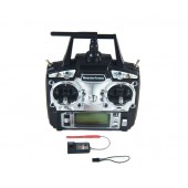 Monstertronic 6 channels 2 .4ghz Radio System with receiver Digital Display E53