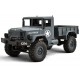 Funtek CR4 Military Truck 4x4 1/ 16 with Lights RTR Grey