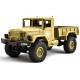 Funtek CR4 Military Truck 4x4 1/ 16 with Lights RTR Brown