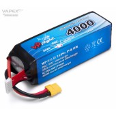 Vapex LiPo 6S 4000mah 22, 2V 25C Hardcase XT60