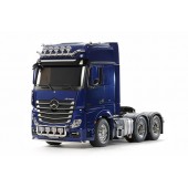 Tamiya RTR Camion Actros 6x4 BLU COMPLETO di Rimorchio Maersk