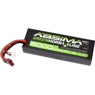 Absima Lipo 2S 5000mah 45c 90c