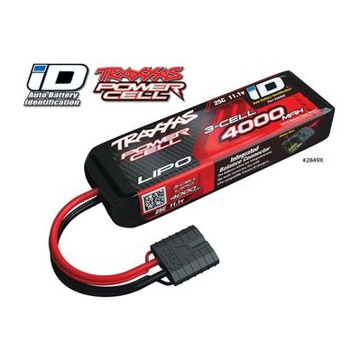 Battery Traxxas ID Lipo Short 3S 11.1V 4000 Mah 25C