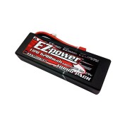 BATTERIE LIPO CON CAVO 6200 MAH 60/120C - 7,4V