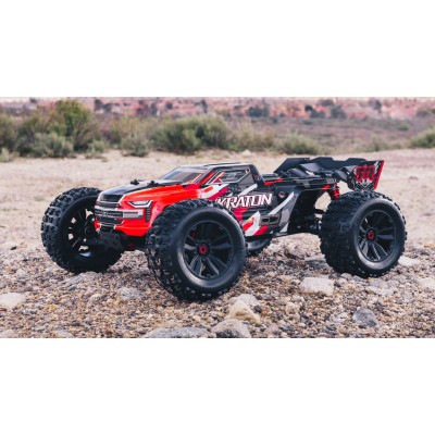 Arrma Kraton 6S V5 4WD BLX 1 /8 Monster Truck RTR Black /red