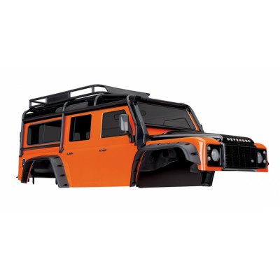 Traxxas Complete Body TRX4 Land Rover Orange