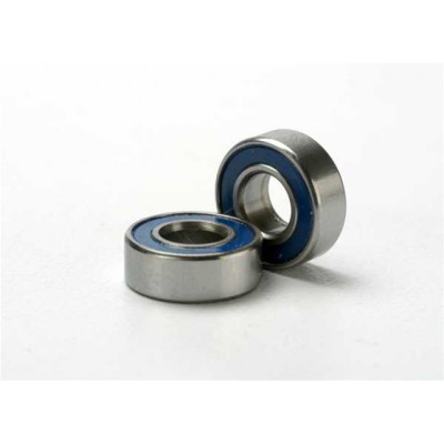 Traxxas Ball Bearings Blue Rubber Sealed 5x11x4mm (Pair)