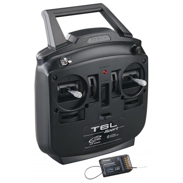 Futaba Transmitter 6 ch TX 6L R3106FG 2 4GHZ MODE1 Negozio di