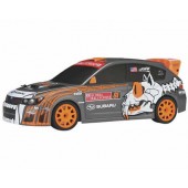 Hpi Micro RS4 Bucky Lasek Subaru WRX STI 81 elettrica 1/18 RTR Arancio