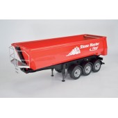 Carson 3-Axle Half Pipe Tip-Up Trailer Stone Master CA907216