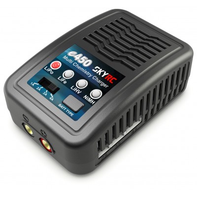 SkyRC e450 AC NiMh 6-8 / LiPo 2-4s 1-4A 50W Charger