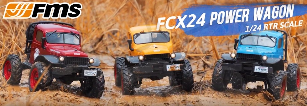 FMS Power Wagon 4x4 1/24 RTR