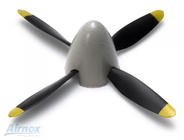 Airnox Spitfire 2_4GHZ UMS 3AXG Gyro RTF 03