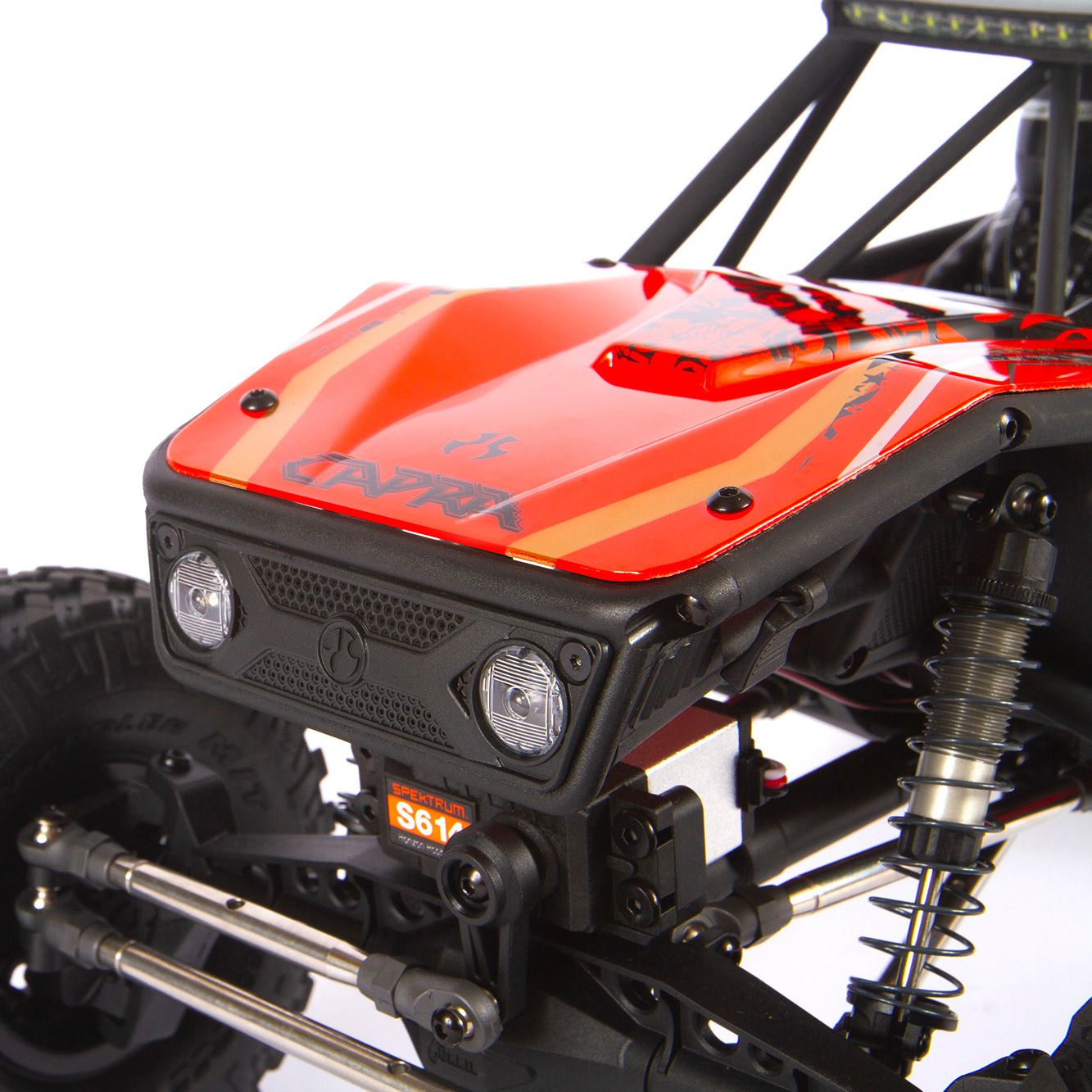 Axial Capra 1.9 Kit Unlimited Trail 4wd Red RTR 02x