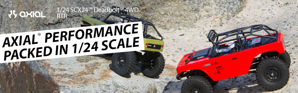 Axial Scx24 Deadbolt 4x4 rtr scaler 1/24 00