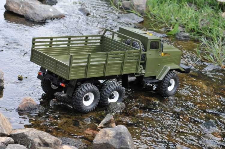Cross RC Camion Trial 6x6 in Metallo KC6 Kit 03