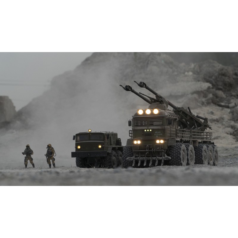 Cross RC T-RX Camion Militare 10x10 Scala 1 /12 Kit