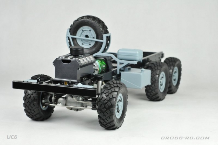 Cross RC Camion Trial 6x6 in Metallo UC6 Kit 04