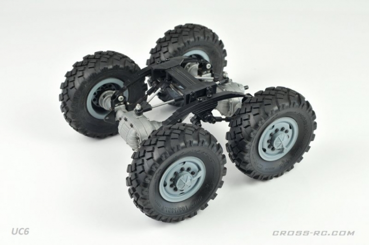 Cross RC Camion Trial 6x6 in Metallo UC6 Kit 06