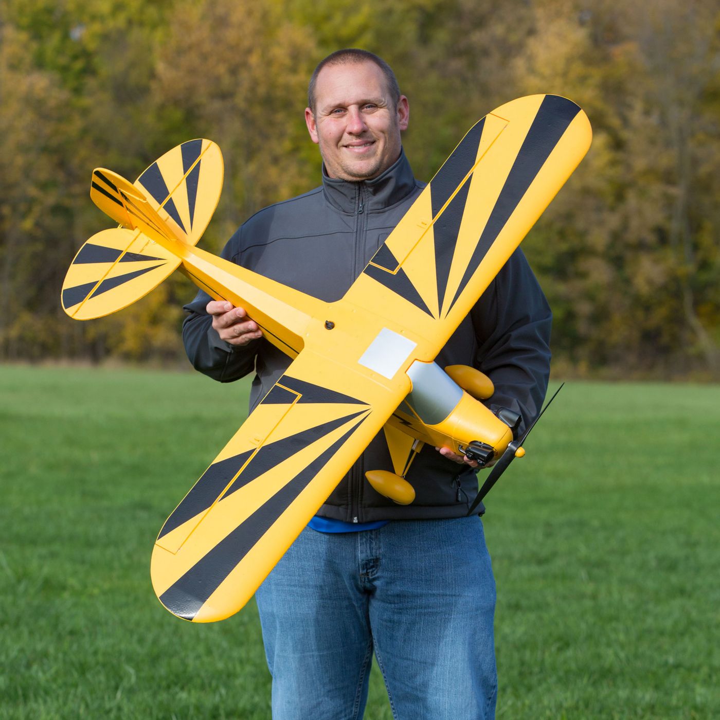 E-flite Cub Clipped Wing BNF Basic Safe AS3X 04