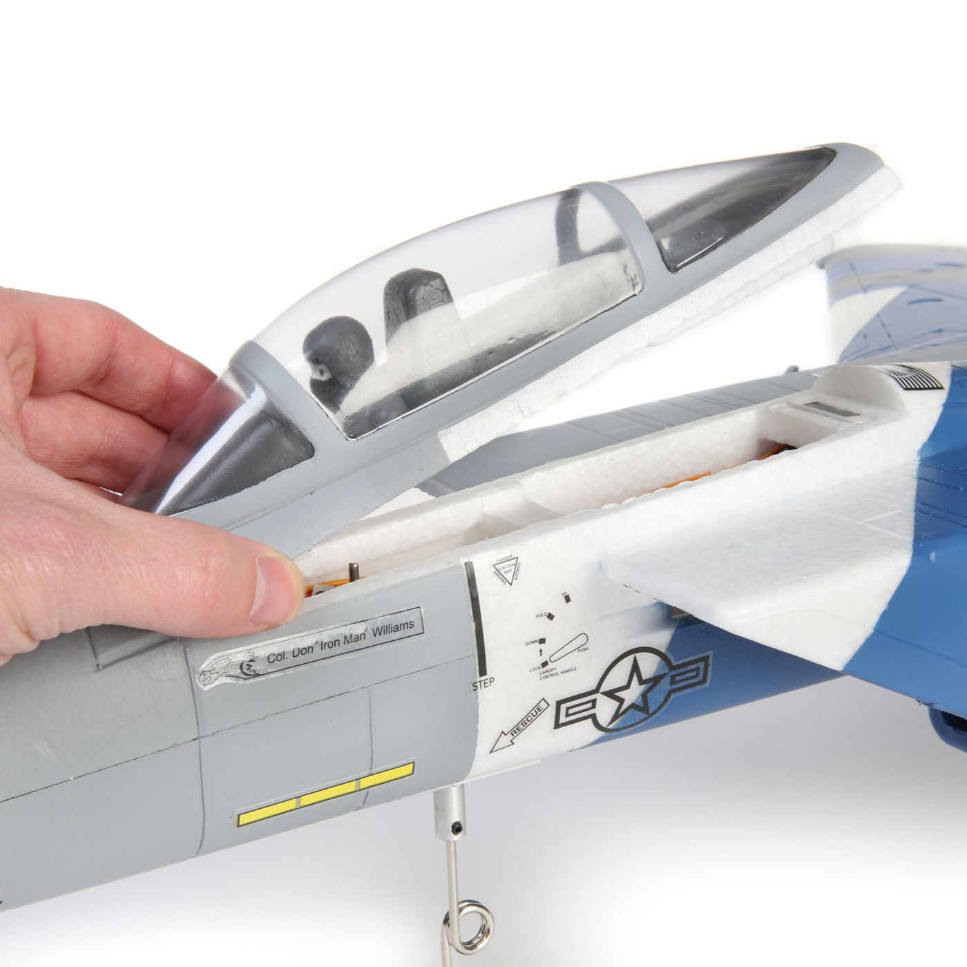 E-flite F-15 Eagle EDF 64mm BNF Basic Safe As3x 03