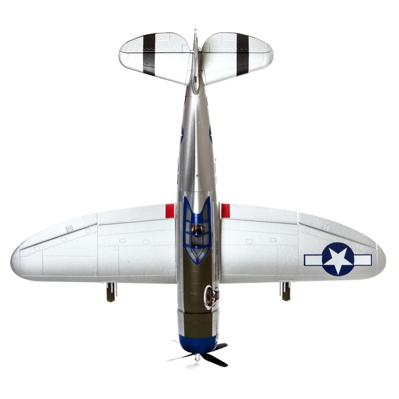 E-flite P-47 Razorback Warbird bnf basic safe 05