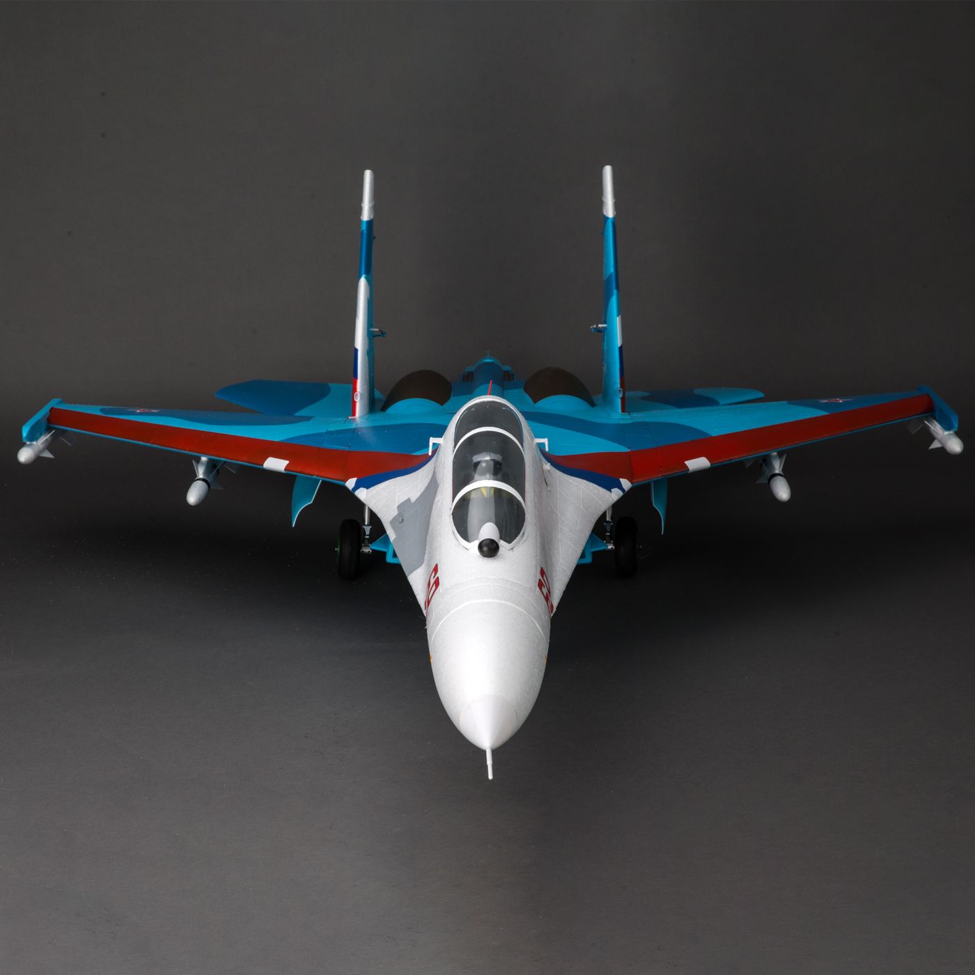 E-flite SU-30 Jet Rc doppio Motore 70mm EDF BNF 03