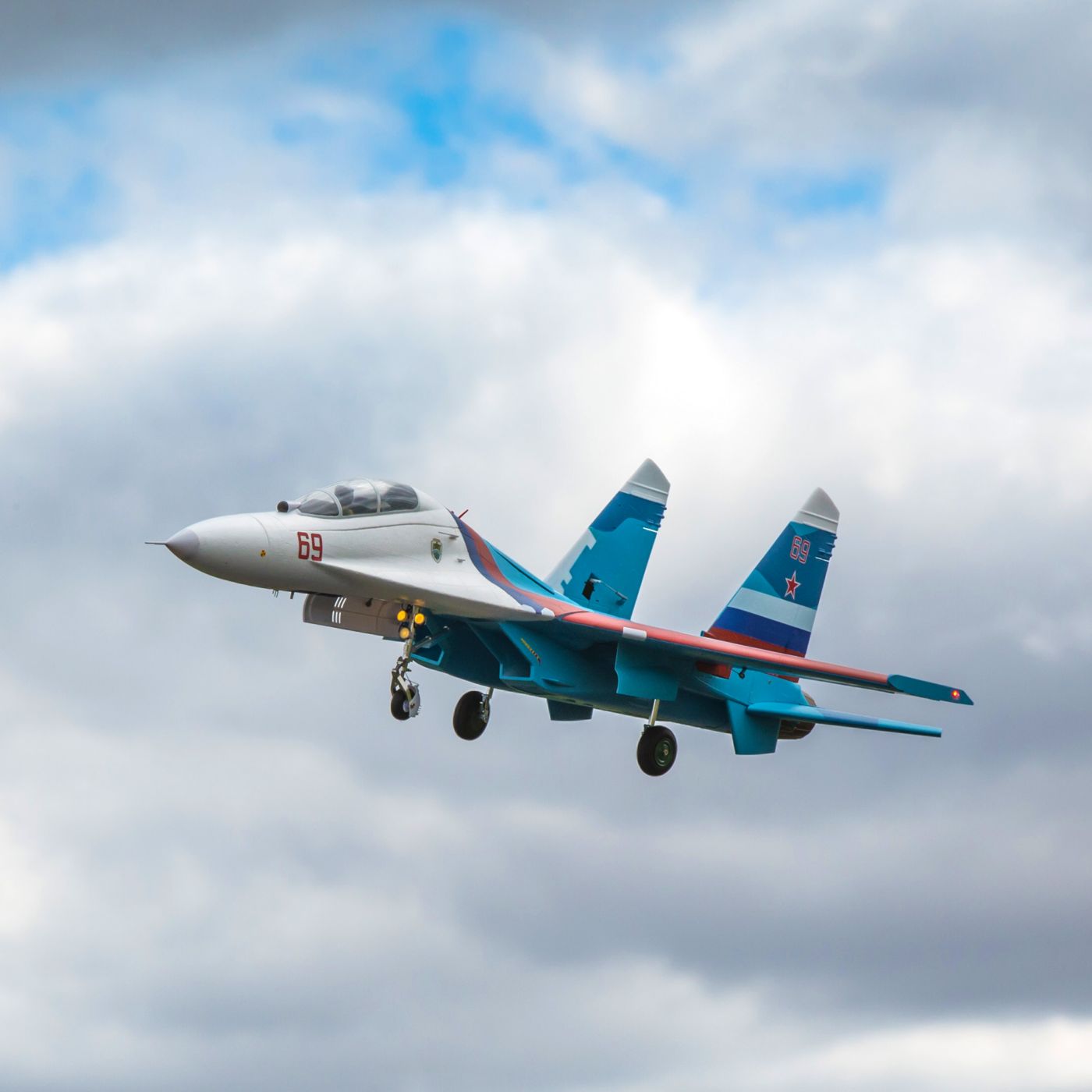 E-flite SU-30 Jet Rc Twin 70mm EDF BNF Safe 08