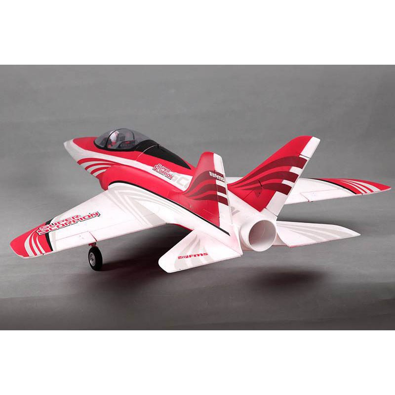 Fms Super Scorpion 90mm EDF Jet PNP Red 2