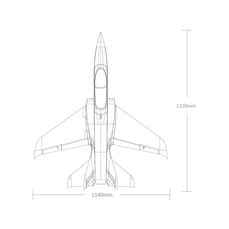 Fms Super Scorpion 90mm EDF Jet PNP Red 5