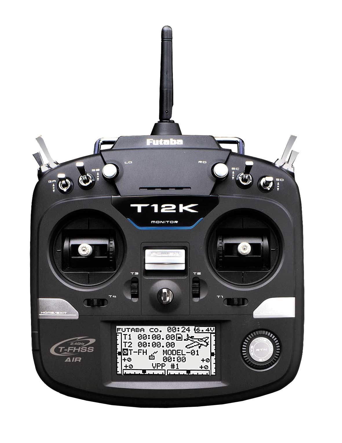 Radiocomando TX 12K R3008SB Aereo Telemetria Mode 2 01 