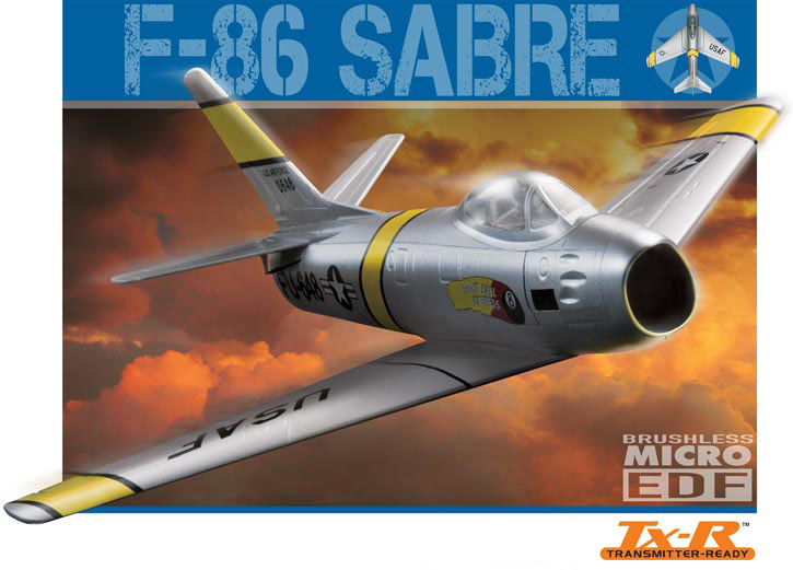 Great Planes Micro Jet F86 Sabre 01