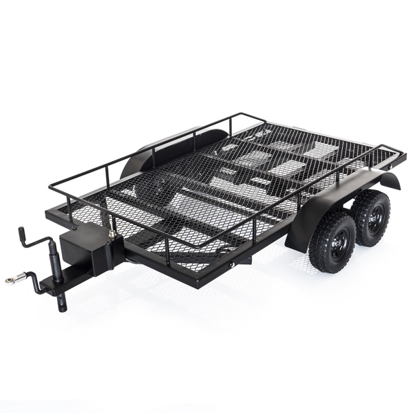 Carrello Scaler RC in metallo 1/10 con rampe e Led 1