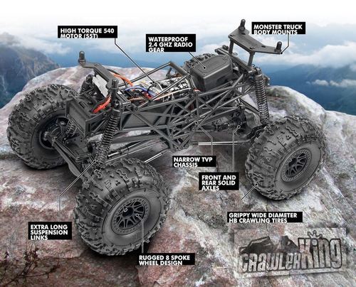 Hpi Ford Raptor Crawler King 1_10 Brushed 4wd RTR 01