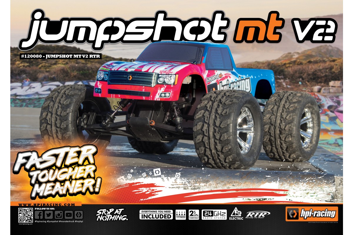 Hpi Jumpshot MT V2 Brushed 1_10 RTR 01