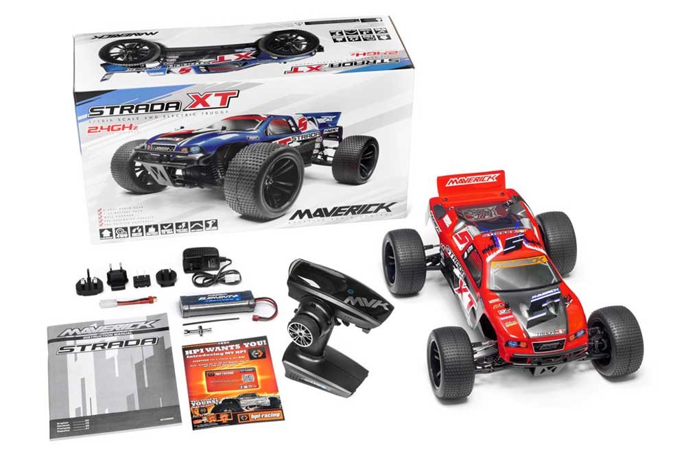 Strada XT 1-10 Truggy Brushless RTR Rosso 01