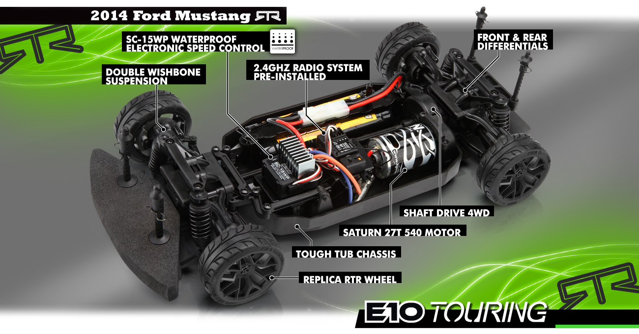 Hpi e10 ford mustang rtr 2