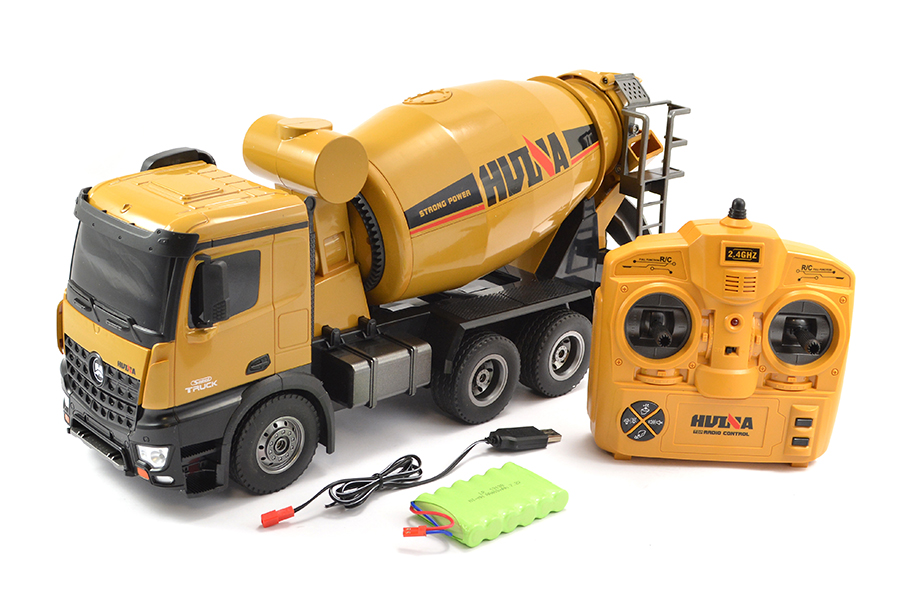 Huina Camion Betoniera rc Mixer Truck RTR 01m