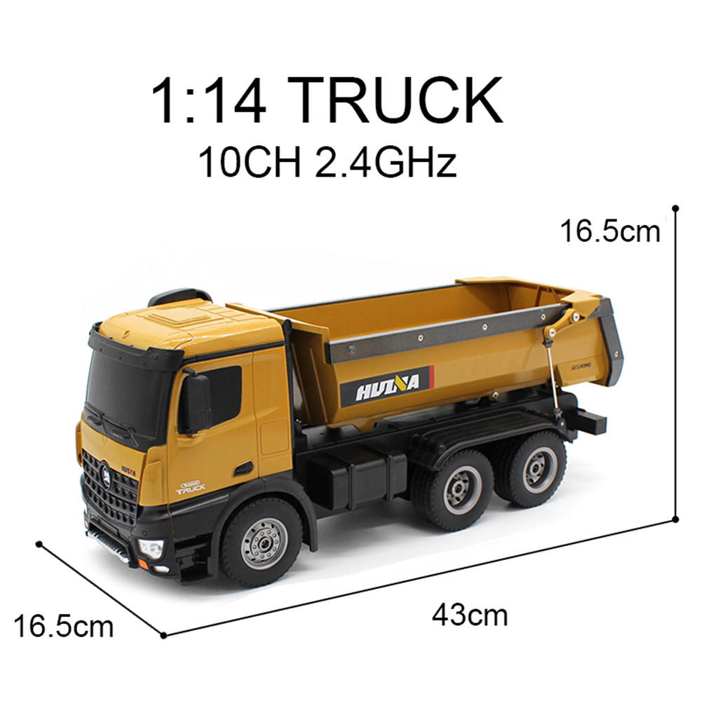 Huina Camion da Cava rc Dump Truck RTR 03m