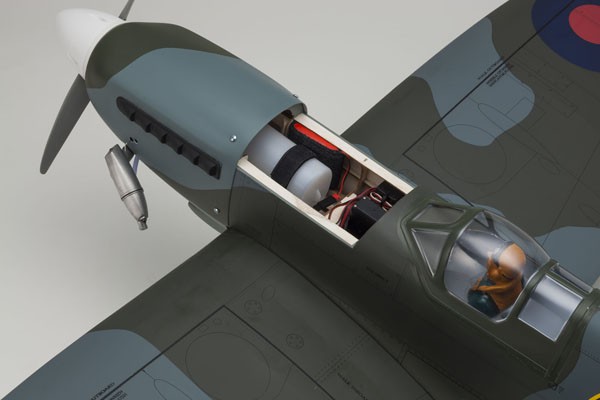 Kyosho SQS Warbird F4U Spitfire EP/GP 50 ARF6