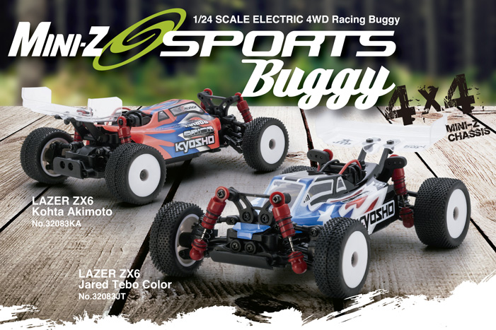 Kyosho Mini-z Buggy Sports Lazer zx6 1