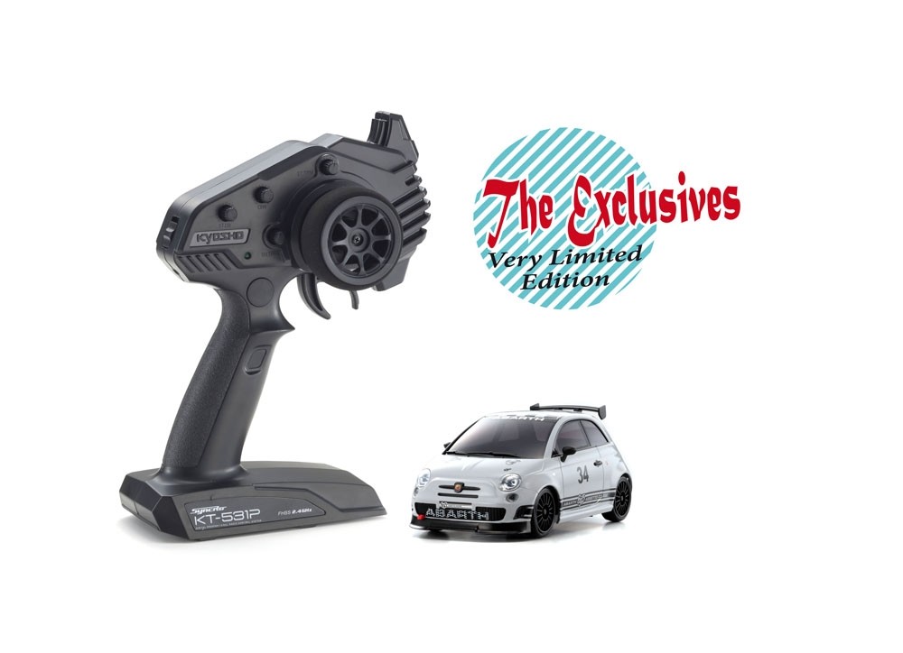 Kyosho Mini-Z FWD Fiat 500 695 Abarth Assetto Corse - Negozio di