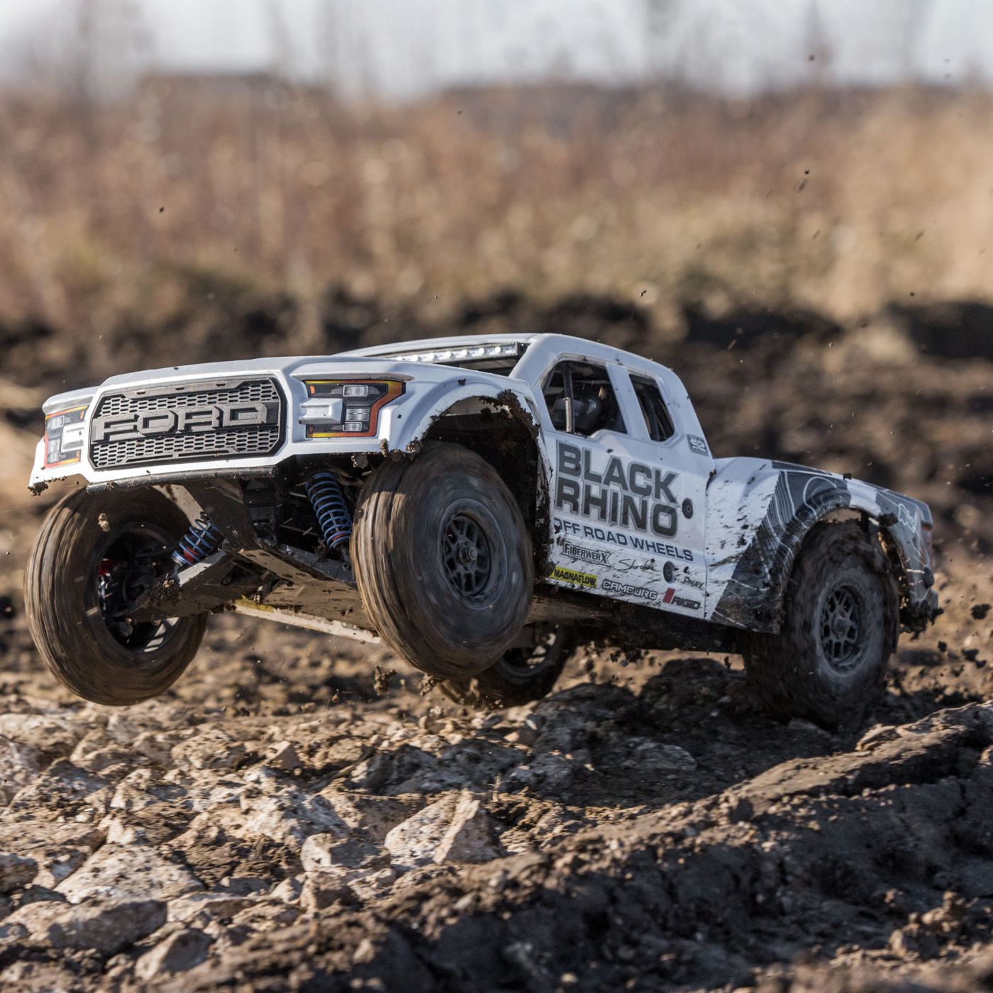 Losi Ford Raptor Baja Desert Racer brushless rtr 13